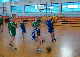 Pólfinał Rejonu Włocławek szkół podstawowych w piłce koszykowej dziewcząt