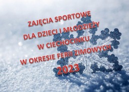 Ferie na sportowo z OSiR Ciechocinek 2023
