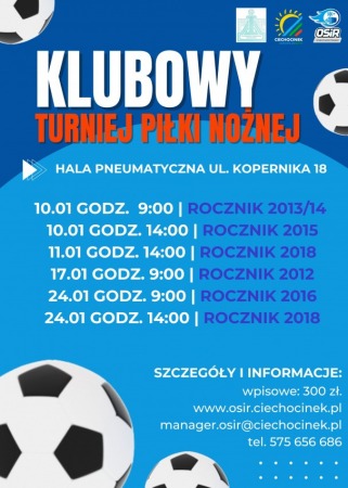 Klubowy Turniej Piłki Nożnej dla rocznika 2015