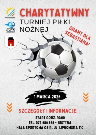 Charytatywny Turniej Piłki Nożnej dla Sebastiana