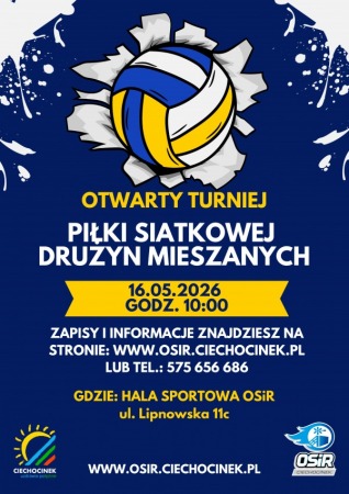 Otwarty Turniej Piłki Siatkowej Drużyn Mieszanych