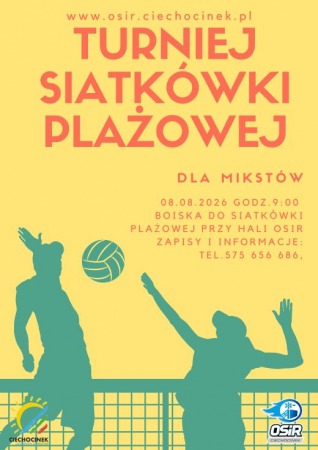 Turniej Siatkówki Plażowej dla Mikstów