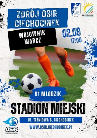 Mecz Ligi Młodzika - Zdrój OSiR Ciechocinek vs.Wojownik Wabcz