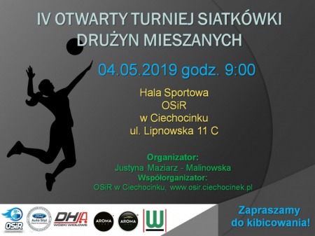 IV Otwarty Turniej Siatkówki Drużyn Mieszanych