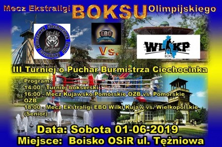 III Turniej bokserski o Puchar Burmistrza Ciechocinka