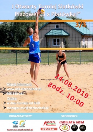 I Otwarty Turniej Siatkówki Plażowej „3 x Plażówka!” 3/3