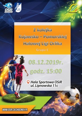 2 kolejka Kujawsko – Pomorskiej Halowej Ligi Orlika.