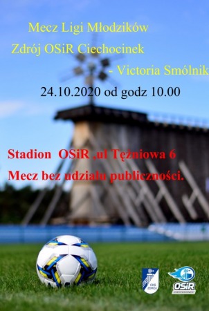 Mecz Ligi Młodzików Zdrój OSiR Ciechocinek - Victoria Smólnik