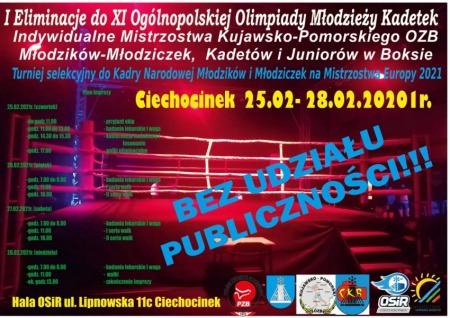 Turniej selekcyjny młodzików i młodziczek do Kadry Narodowej w Boksie