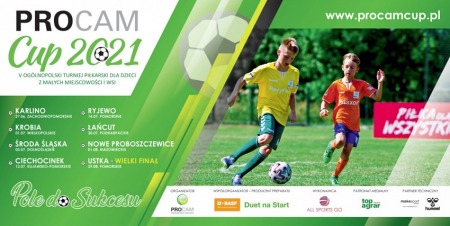 TURNIEJ PIŁKARSKI DLA DZIECI PROCAM CUP 2021