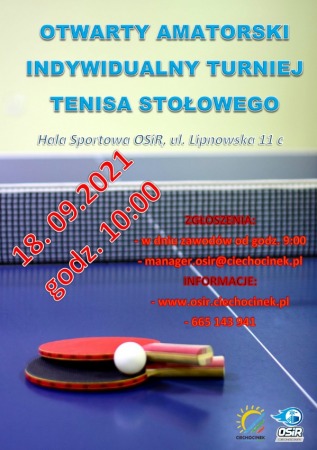 Otwarty Amatorski Indywidualny Turniej Tenisa Stołowego