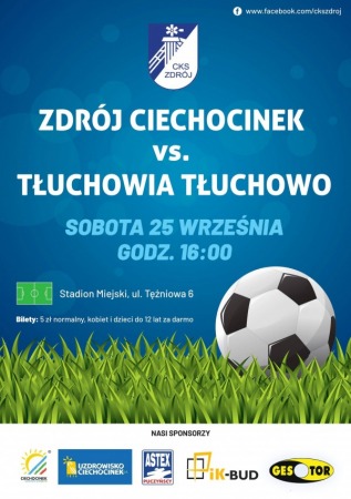 Mecz Zdrój Ciechocinek vs Tłuchowia Tłuchowo