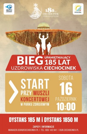Bieg Upamiętniający 185 Lat Uzdrowiska Ciechocinek