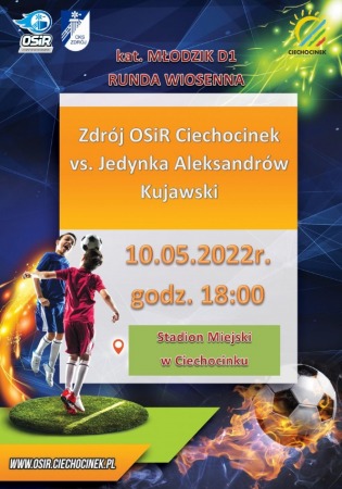 Mecz Ligi Młodzików Zdrój OSiR Ciechocinek vs. Jedynka Aleksandrów Kujawski