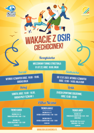 Wakacje 2022 z OSIR Ciechocinek