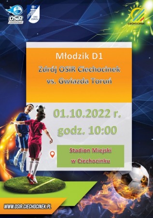 Mecz Ligi Młodzików Zdrój OSiR Ciechocinek vs. Gwiazda Toruń