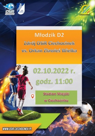 Mecz Ligi Młodzików Zdrój OSiR Ciechocinek vs. Orkan Zławieś Wielka