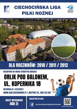 Ciechocińska Liga Piłki Nożnej dla rocznika 2012