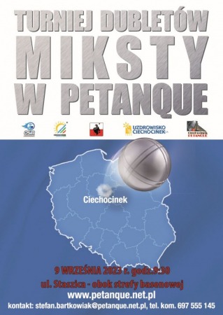 Turniej Dubletów Miksty w Pentaque
