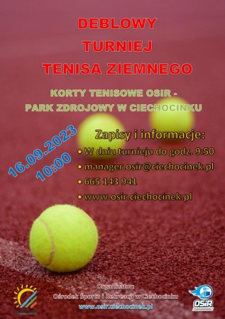 Deblowy Turniej Tenisa Ziemnego