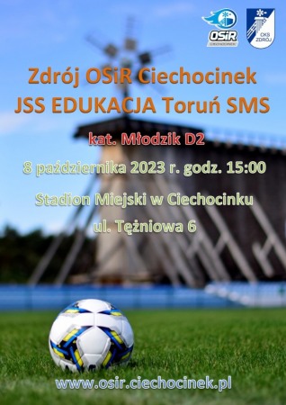 Mecz Ligi Młodzika - Zdrój OSiR Ciechocinek vs. JSS EDUKACJA Toruń SMS