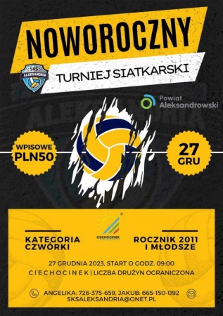 Noworoczny Turniej Siatkarski kat. Czwórek