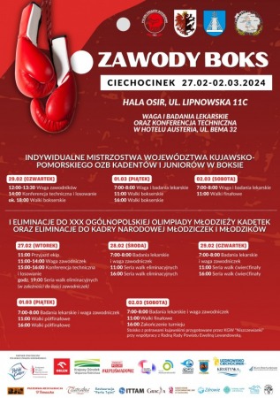 I eliminacje do XXX Ogólnopolskiej Olimpiady Młodzieży Kadetek oraz eliminacje do Kadry Narodowej Młodziczek i Młodzików