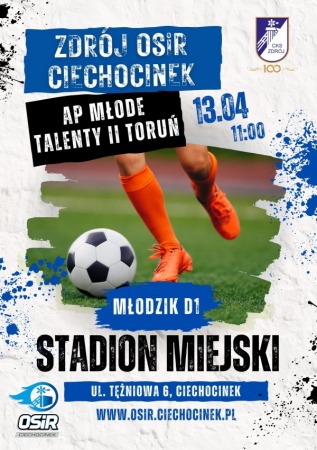 Mecz Ligi Młodzika - Zdrój OSiR Ciechocinek vs. AP Młode Talenty II Toruń