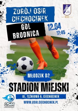Mecz Ligi Młodzika - Zdrój OSiR Ciechocinek vs. Gol Brodnica
