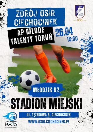 Mecz Ligi Młodzika - Zdrój OSiR Ciechocinek vs. AP Młode Talenty Toruń