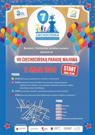 VII Ciechocińska Parada Majowa
