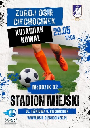 Mecz Ligi Młodzika - Zdrój OSiR Ciechocinek vs. Kujawiak Kruszyn