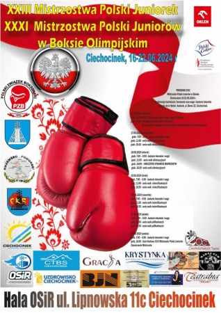 Mistrzostwa Polski Juniorek oraz Juniorów w Boksie w Ciechocinku